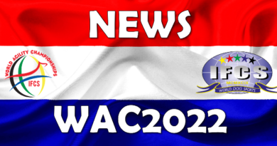 IFCS Announces 2022 World Agility Championship Dates & Venue IFCS Announces 2022 World Agility Championship Dates & Venue